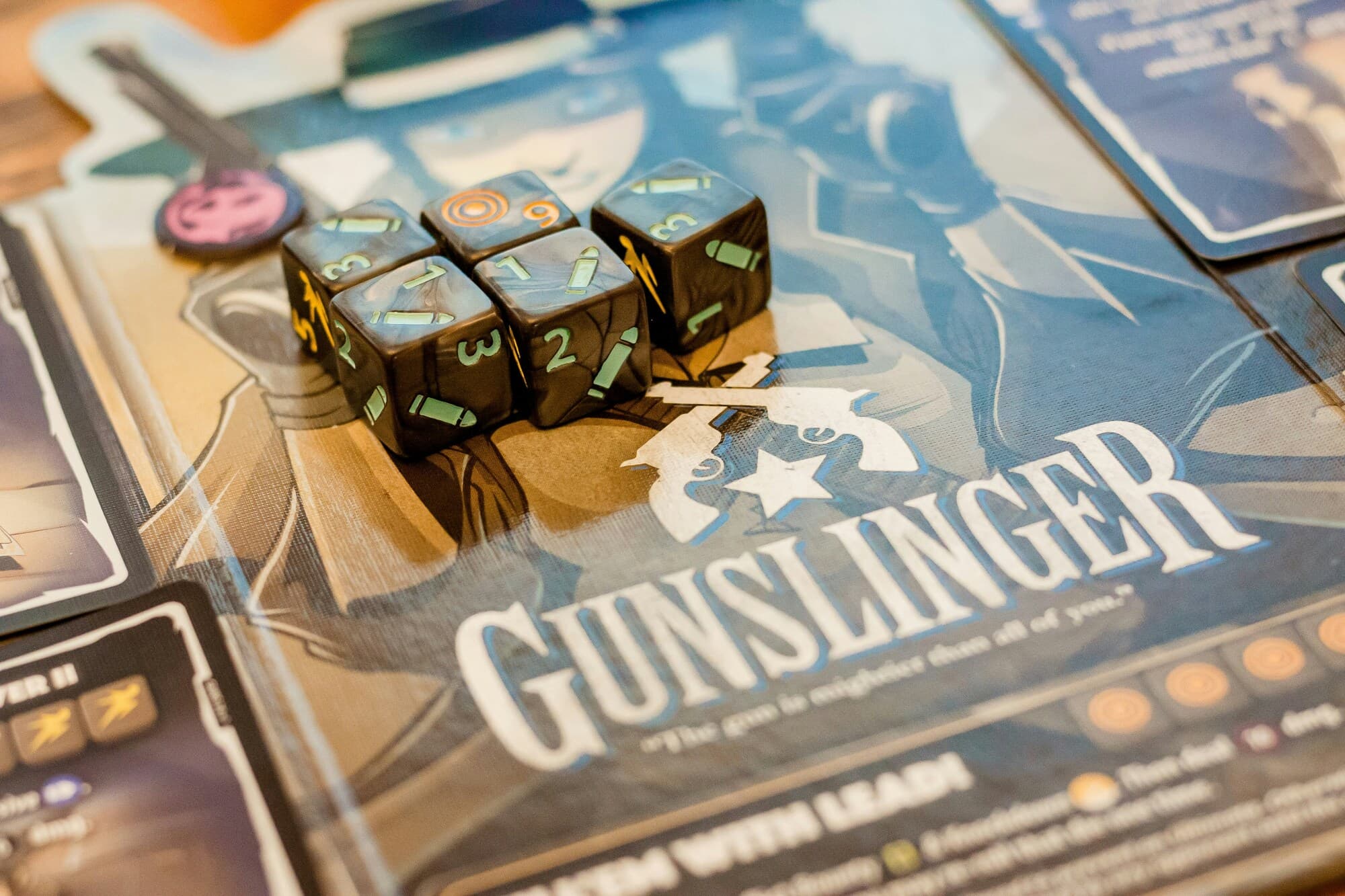 Gunslinger game with dice